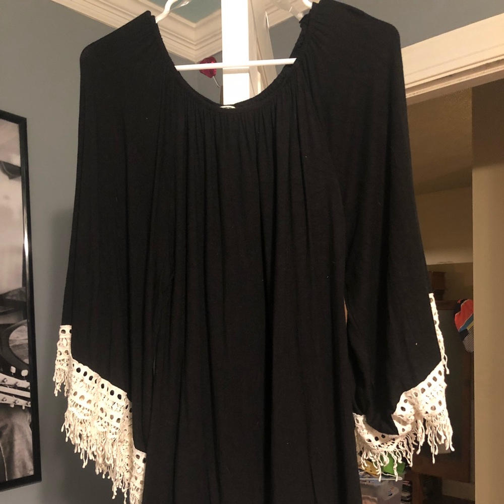 off the shoulder dress